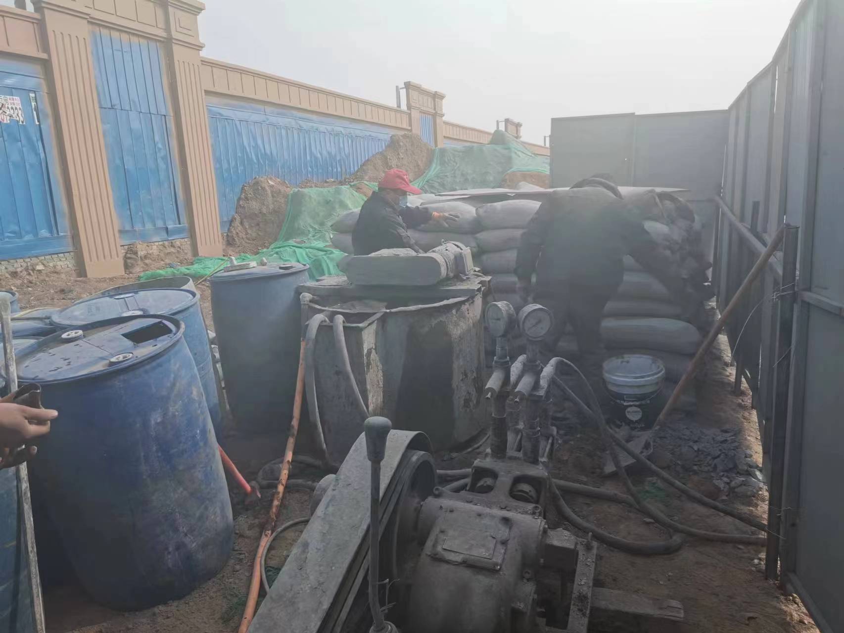 鼓楼地基沉降注浆加固